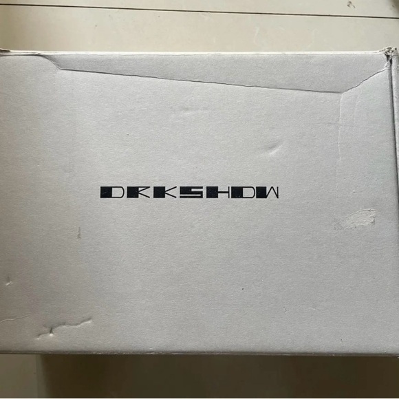 Authentic Rick Owen’s DRKSHDW Twill High Sneaker (Alta Gomma) - Picture 9 of 9